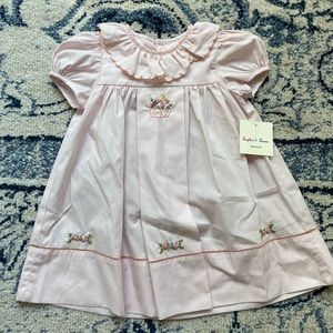 Sophie and Lucas fall embroidered baby dress 18m brand new